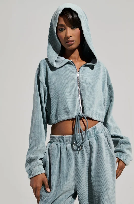 FREYA ZIP UP SWEATSHIRT